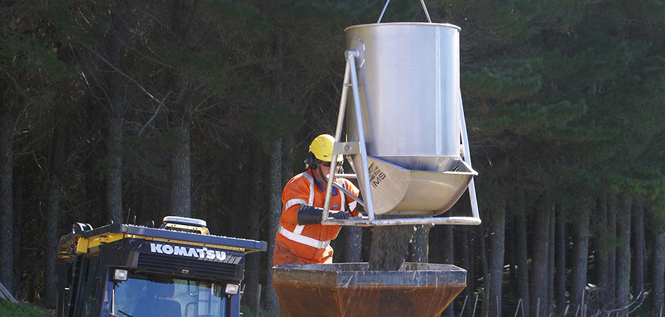 Ground-Effect Concrete Skips