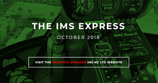 The IMS Express E-Newsletter Oct ’18