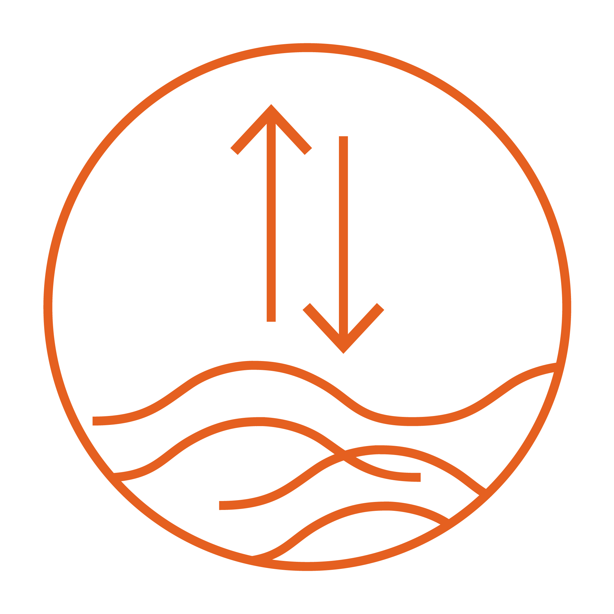 Payload volume control icon for firefighting operations
