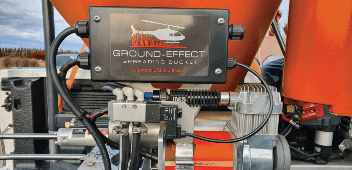 Ground-Effect Spreading Bucket