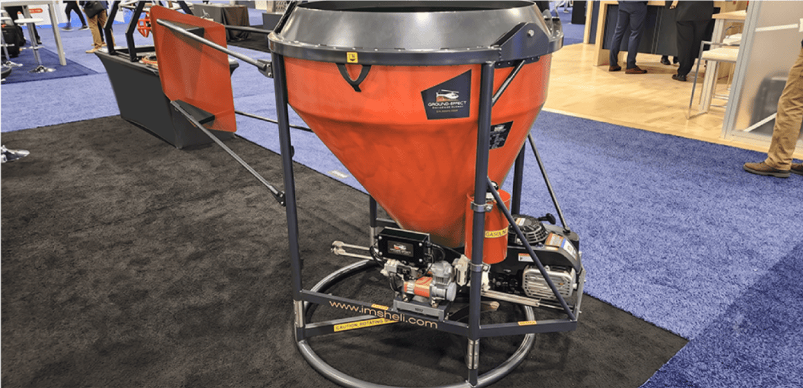Ground-Effect Spreading Bucket