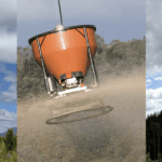 Improving Forestry Topdressing with Ground-Effect Spreading Buckets