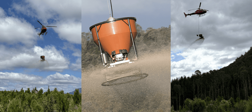 Improving Forestry Topdressing with Ground-Effect Spreading Buckets