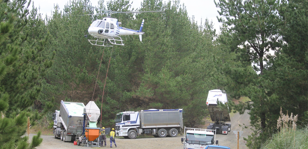 Toploading Fertiliser Aerial